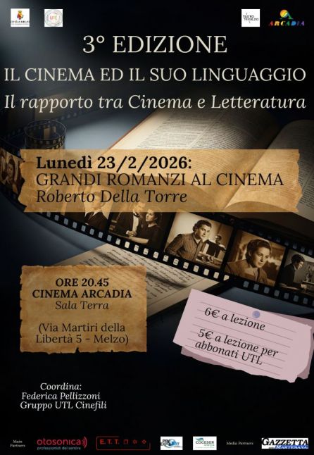 CORSO CINEMA E LETTERATURA - LEZIONE 4 [ARCADIA]